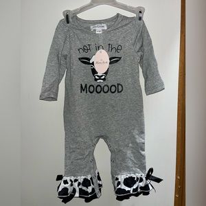 Not In The Mood Ruffle Romper